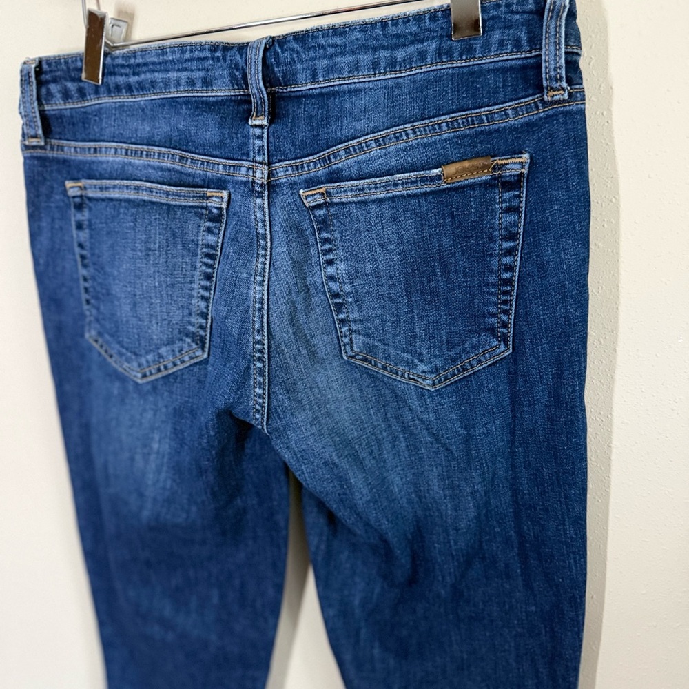 Joe’s Jeans The Icon Mid Rise Skinny Ankle Jeans Raw Hem W29